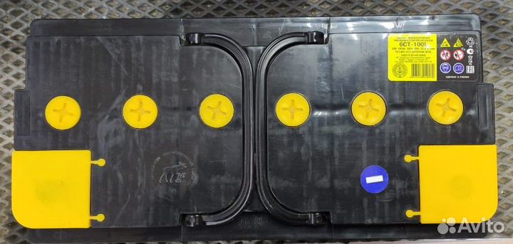 Аккумулятор 100Ач Тюмень 830A Прямая