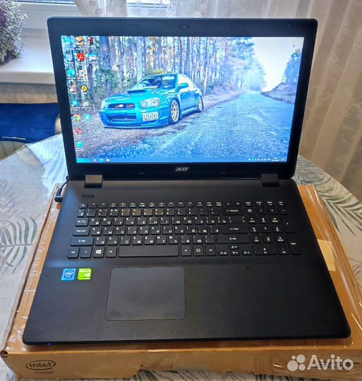 Как новый Огромный 17,3 2020г.Acer GF910+Ssd128+8g