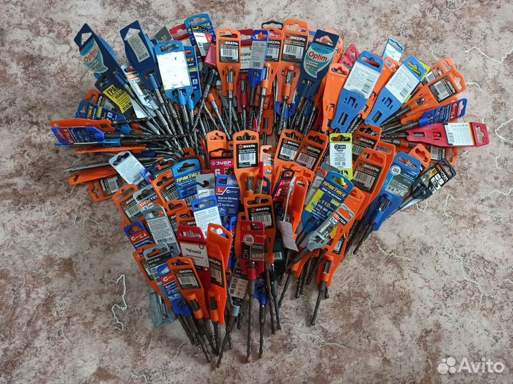 Буры для перфоратора SDS plus 6*110 и 6*160 и свер