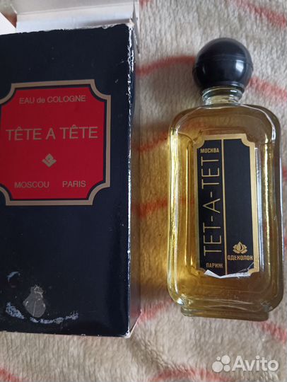 Одеколон СССР тет- а-тет