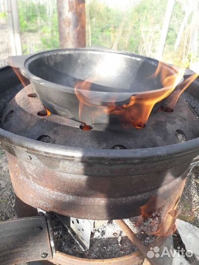 Казан, садж, сковорода. Обработка чугунной посуды