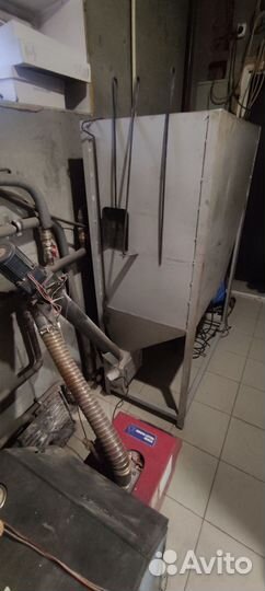 Комплект - пеллетная горелка и котел