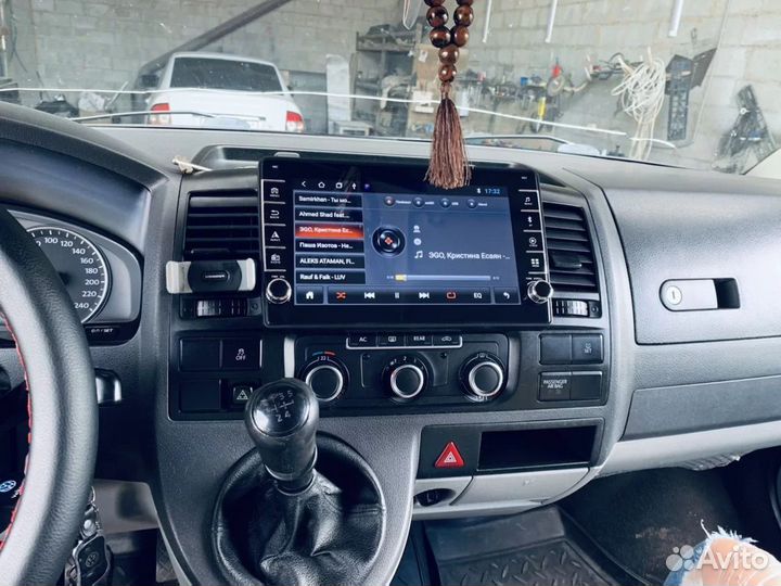 Магнитола Multivan T5 + физические кнопки