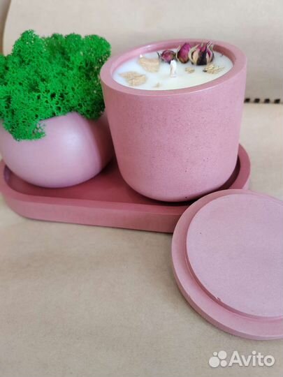 Свеча из соевого воска