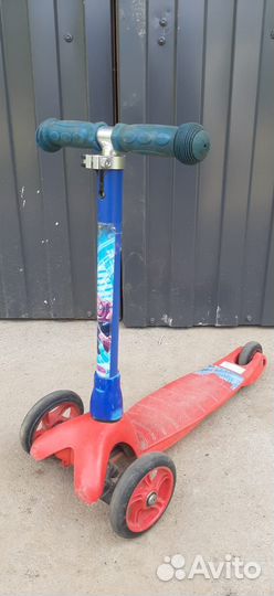 Самокат детский трехколесный бу