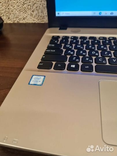 Быстрый Мощный Золотой Asus Intel Core i5 DDR-4