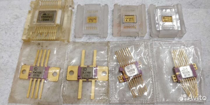 Радиодетали СССР - микросхемы