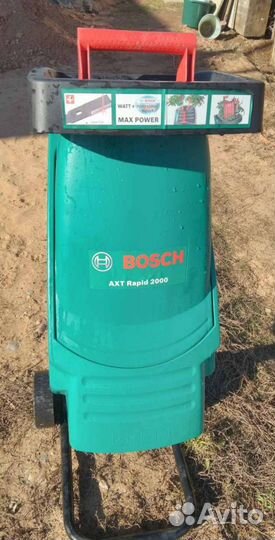 Измельчитель веток садовый