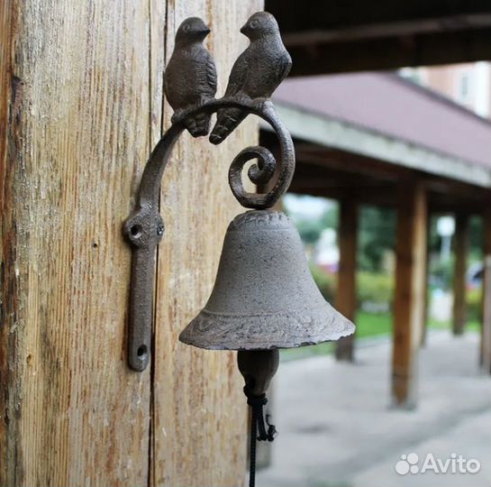 Колокольчики чугунные разные