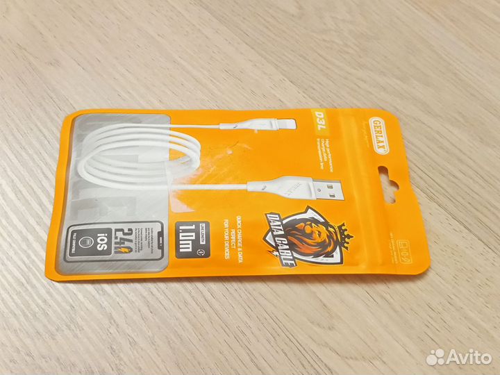 Кабель для зарядки iPhone d3l gerlax