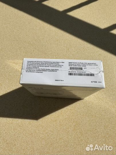 Беспроводные наушники apple airpods 3 оригинал