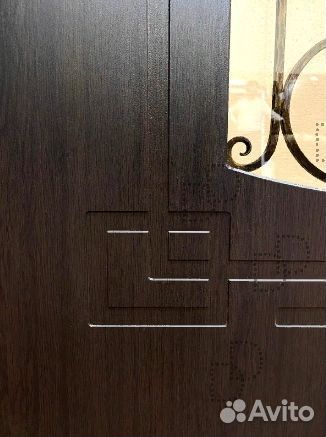 Теплая металлическая дверь с окном в дом DD-404