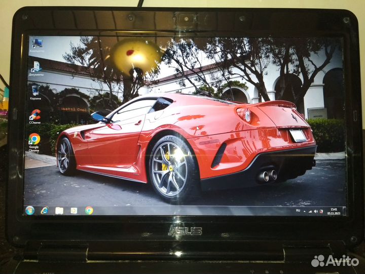 Ноутбук для дома и офиса asus K40