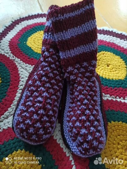 Носки вязаные ручной работы