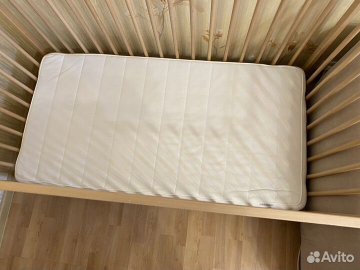 Кроватка детская Ikea+матрас IKEA Vyssa