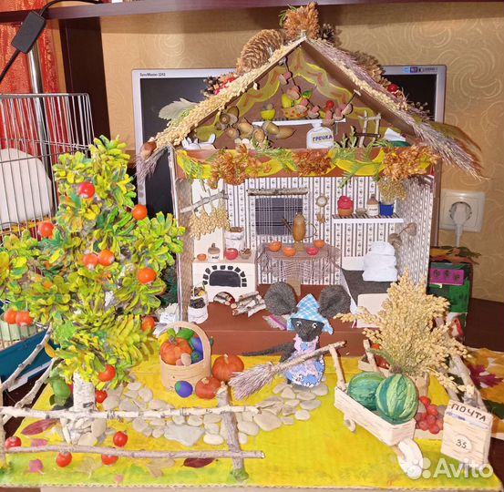 Рисунки и поделки в детский сад и школу