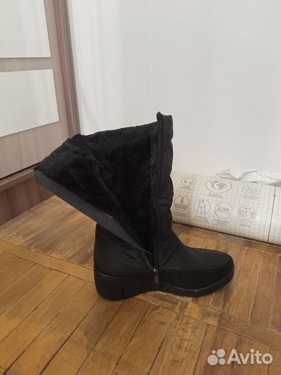 Сапоги женские тёплые
