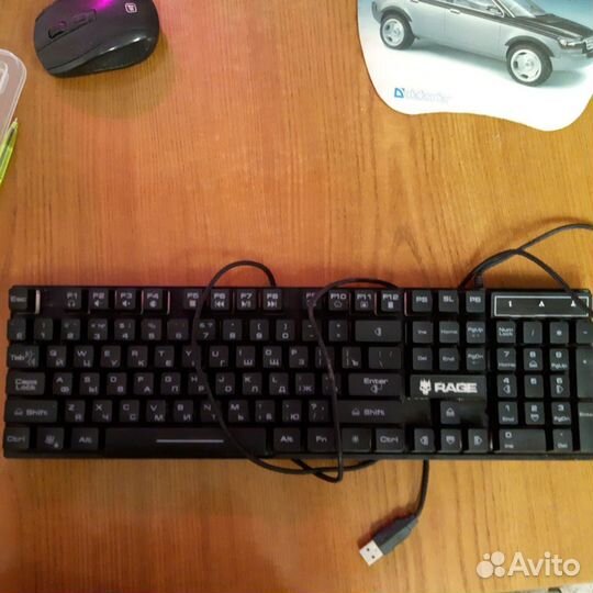 Клавиатура проводная с подсветкой