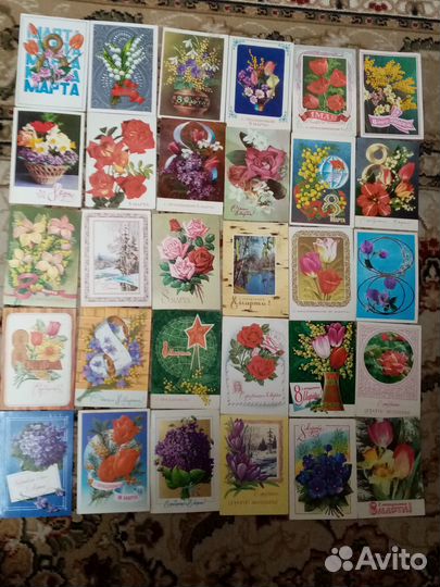 Открытки СССР (подписанные)