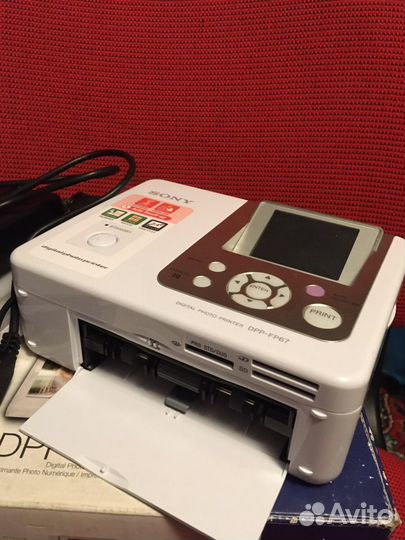 Компактный фотопринтер Sony