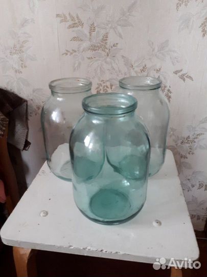 Банка стеклянная 3-х литровая