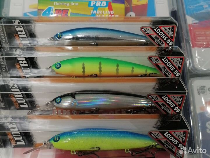 Воблеры german 120мм.GG shoot