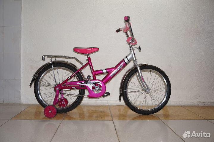 Б/У Велосипед космос 20 на девочку розовый идеал
