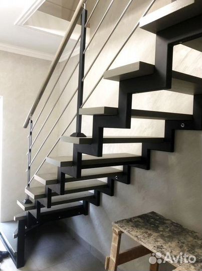 Лестница в стиле лофт