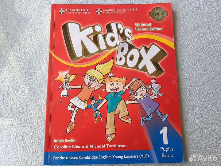Учебник по английскому kid's box 1