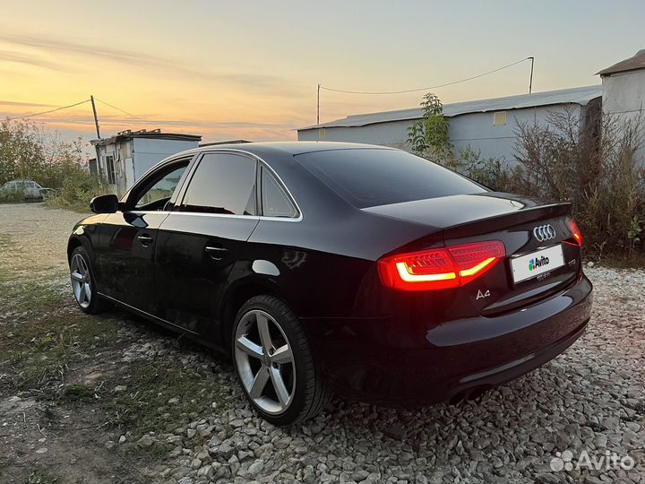 Audi A4 1.8 CVT, 2013, 145 000 км