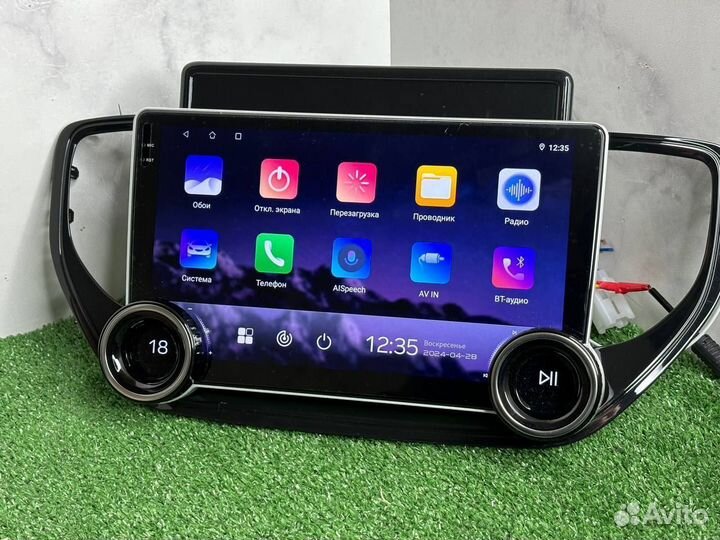 Магнитола Hyundai Solaris Verna (Арт.80740)