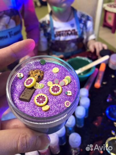 Мастер класс по слаймам