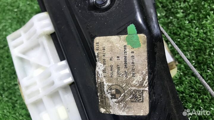 Стеклоподъемник задний правый BMW 3 F30/F31/F34