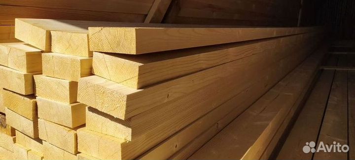 Доска строганная 45х190х6000