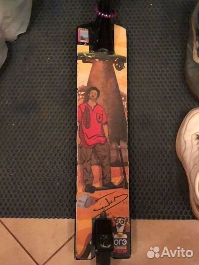 Дека для трюкового самоката стрит mgp juzzy carter