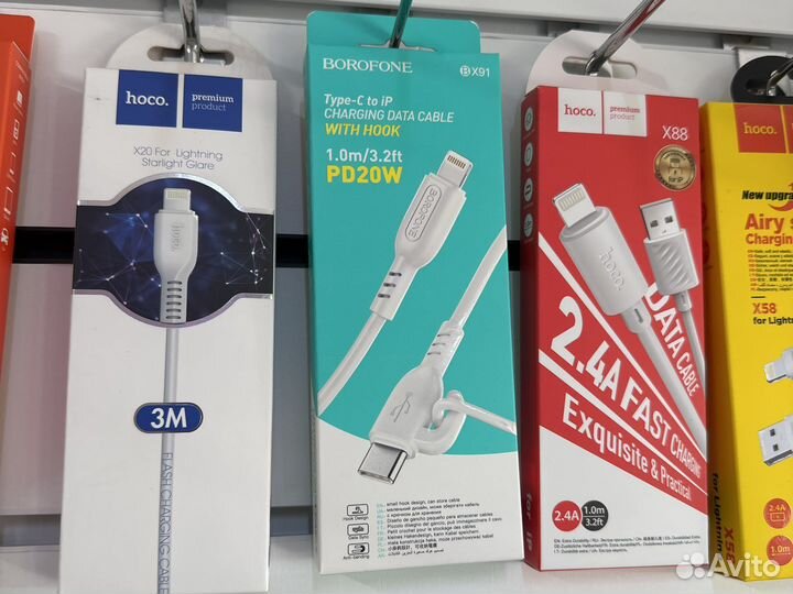 Usb кабель для iPhone, tape-c, micro