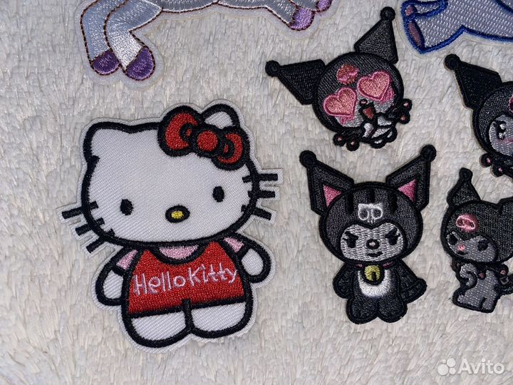 Термонаклейки на одежду Hello Kitty