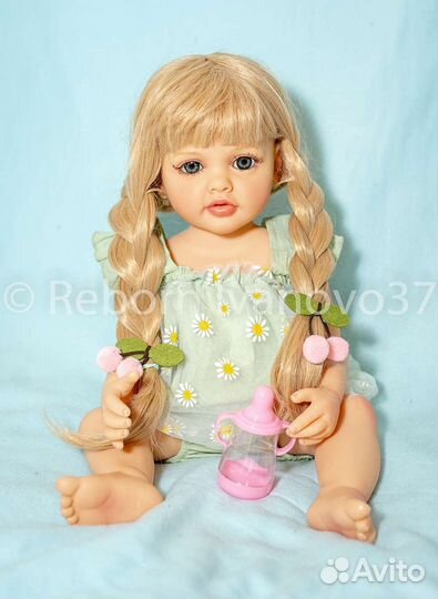 Новая кукла Реборн 55см силиконовая