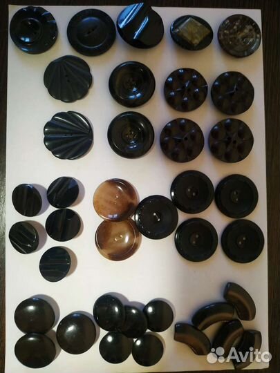 Пуговицы крупные СССР ранний. Винтаж