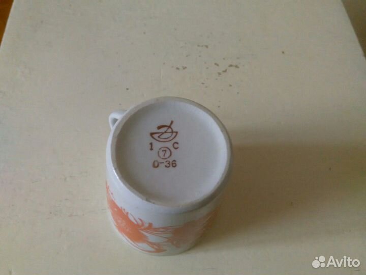 Кружки фарфор СССР