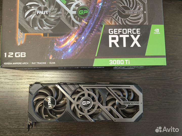 Видеокарта Palit GeForce RTX 3080 Ti gamingpro 12G
