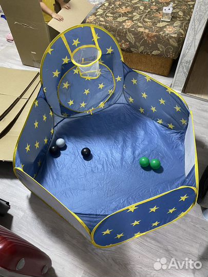 Сухой бассейн с шариками бу