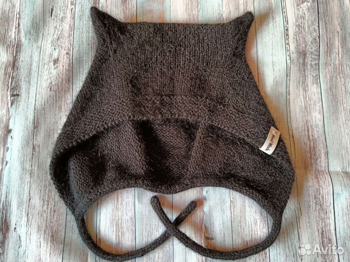 Шапка чепчик с ушками