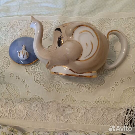 Чайник заварочный фарфоровый СССР