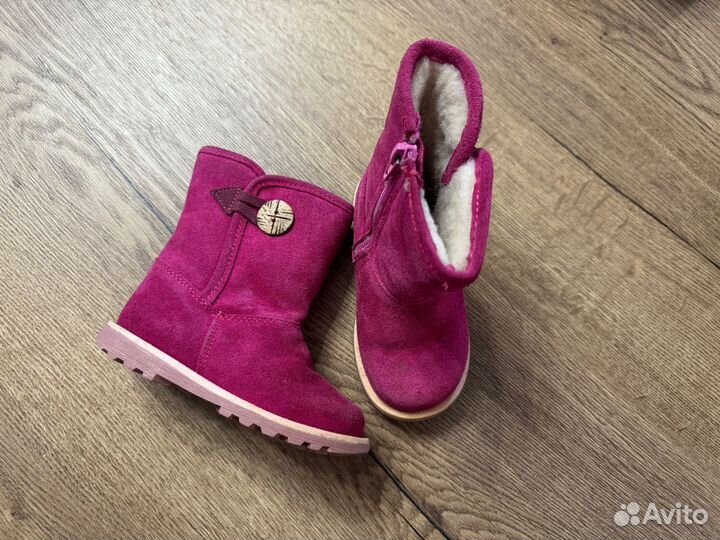 Сапожки замшевые Котофей 24 размер