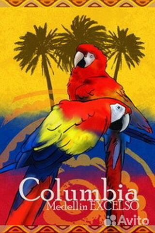 Кофе зерновой Колумбия gurme 1000г