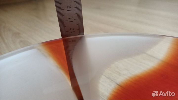 Ваза цветное стекло СССР