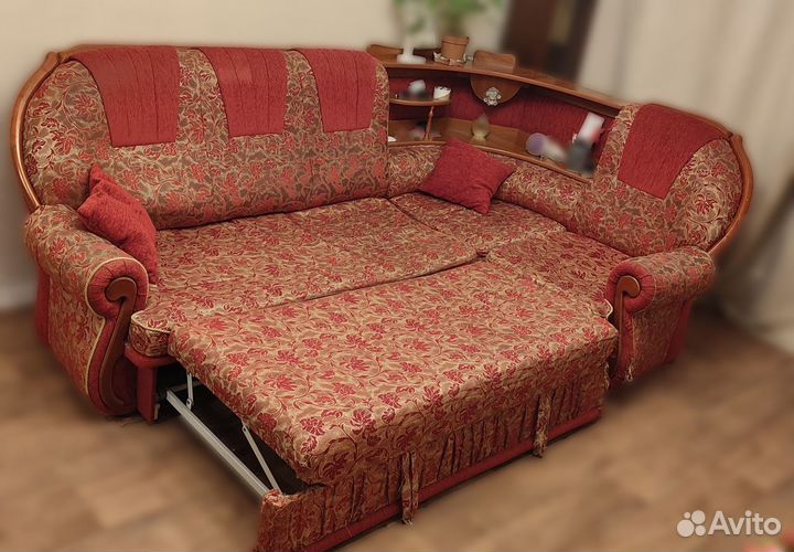 Диван угловой раскладной 2-х спальный