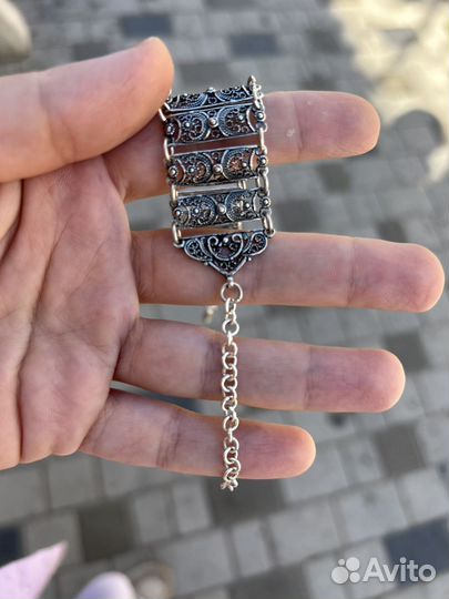 Серебряный браслет