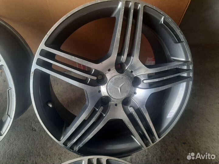 Литые диски r17 5x112 бу Mercedes Benz C-250 ориг